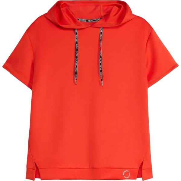 felpe con cappuccio bonprix rosso
