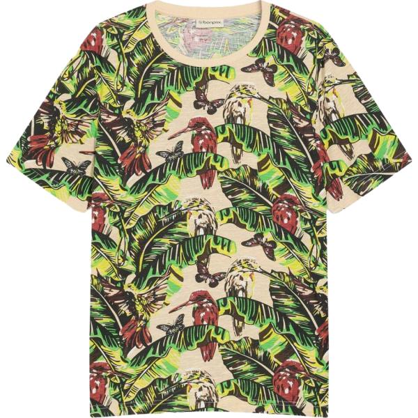 t-shirt bonprix verde