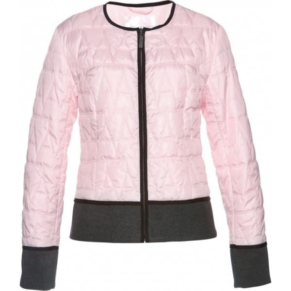 Giacca a coste con zip in in maglia rosa Bpc selection premium rosa