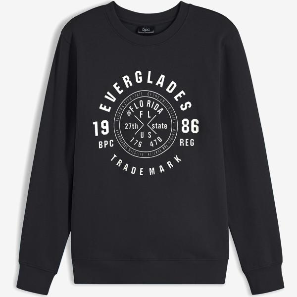 felpe bonprix nero con stampe