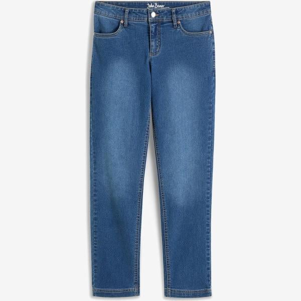 jeans dritti bonprix blu