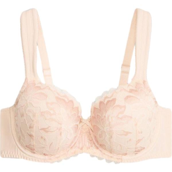 Reggiseno da donna in beige sabbia con spalline bonprix