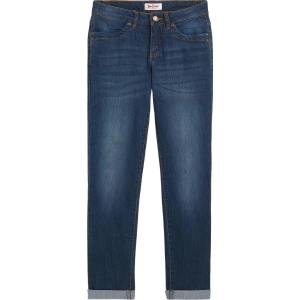 jeans dritti bonprix blu
