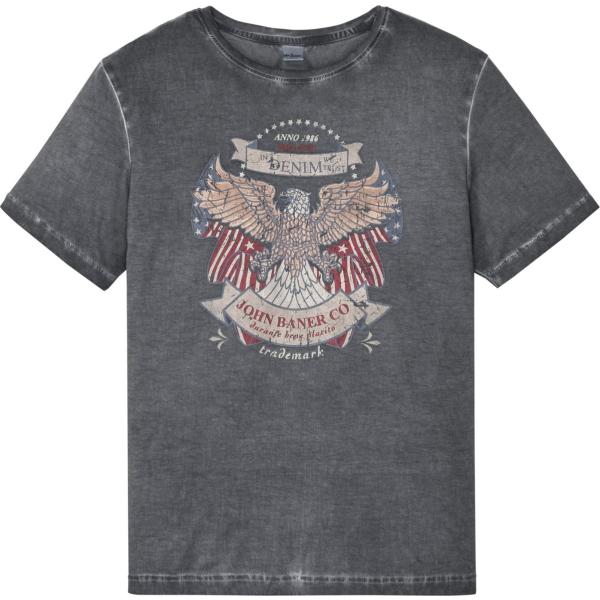 t-shirt John Baner JEANSWEAR grigio