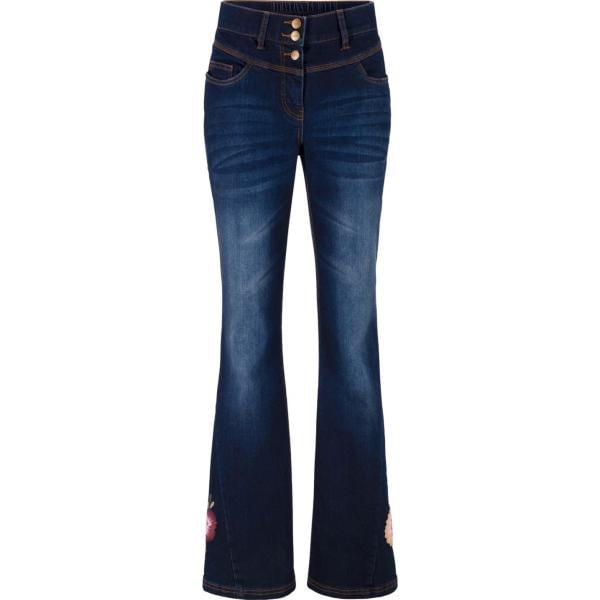 jeans a zampa Bpc bonprix collection blu
