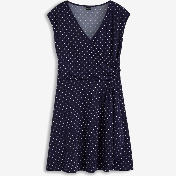 vestiti bonprix blu a pois