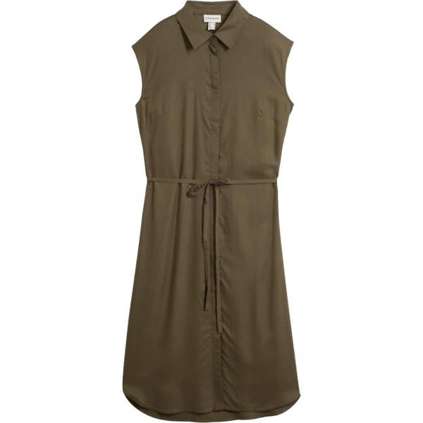 Vestito chemisier da donna in verde scuro bonprix