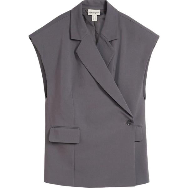 gilet bonprix grigio