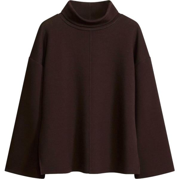 Felpa da donna in marrone scuro bonprix