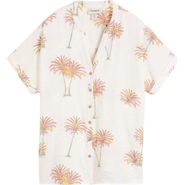 camicie a manica corta bonprix bianco