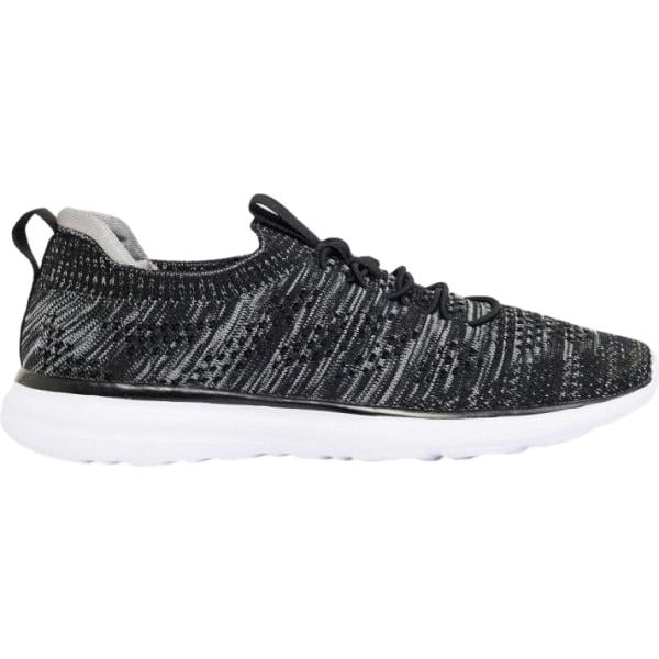 Sneakers da donna in nero pece slip on bonprix