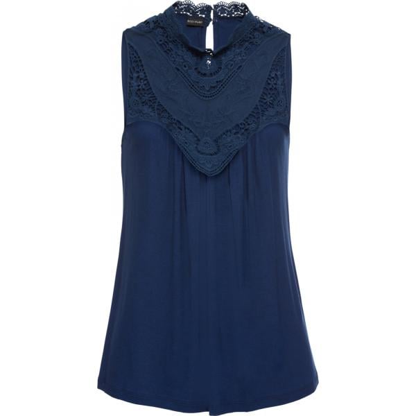 top Bodyflirt blu