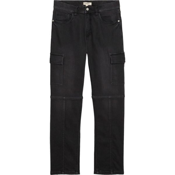 jeans dritti bonprix nero