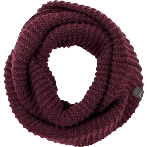 Foulard da donna in marrone scuro lavorato a maglia bonprix