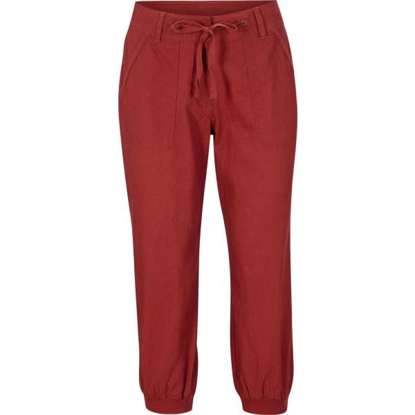 pantaloni capri bonprix rosso