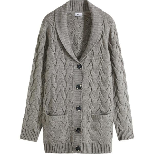 cardigans bonprix grigio