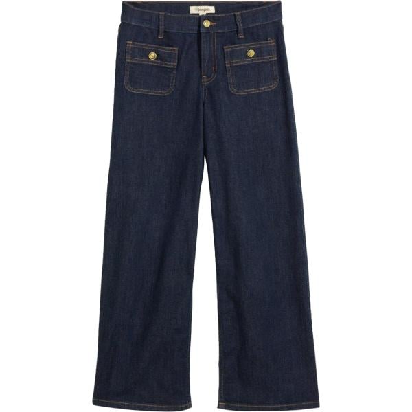 Jeans da donna in blu scuro in denim bonprix