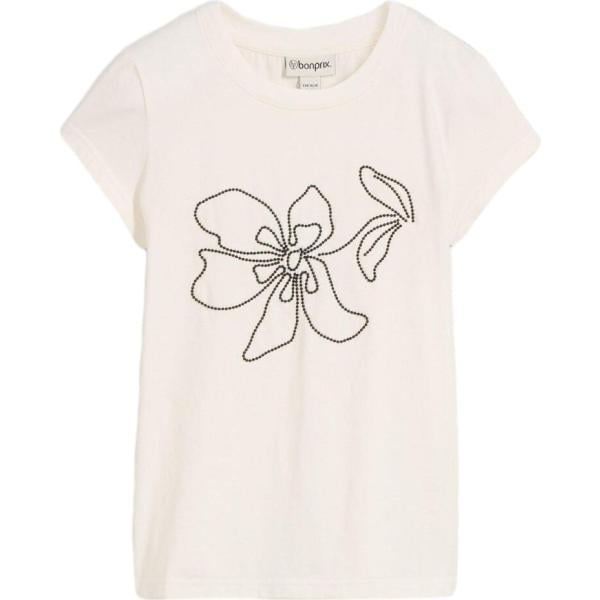 t-shirt bonprix bianco