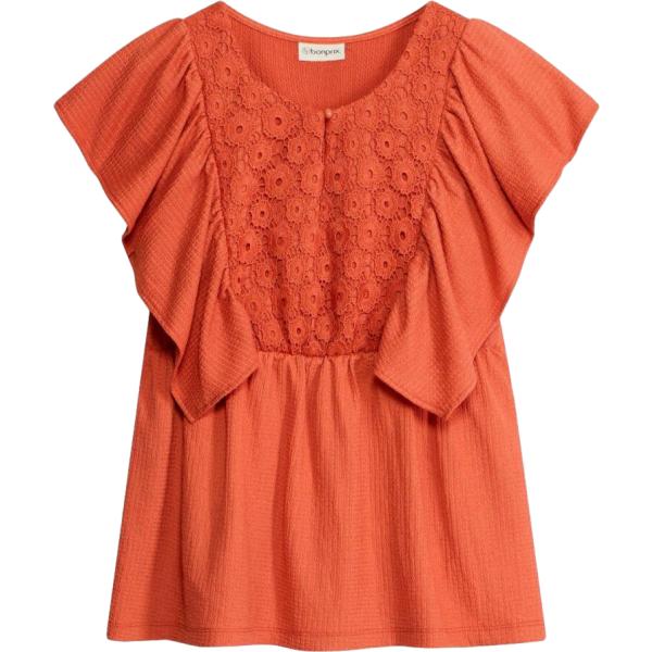 t-shirt bonprix rosso