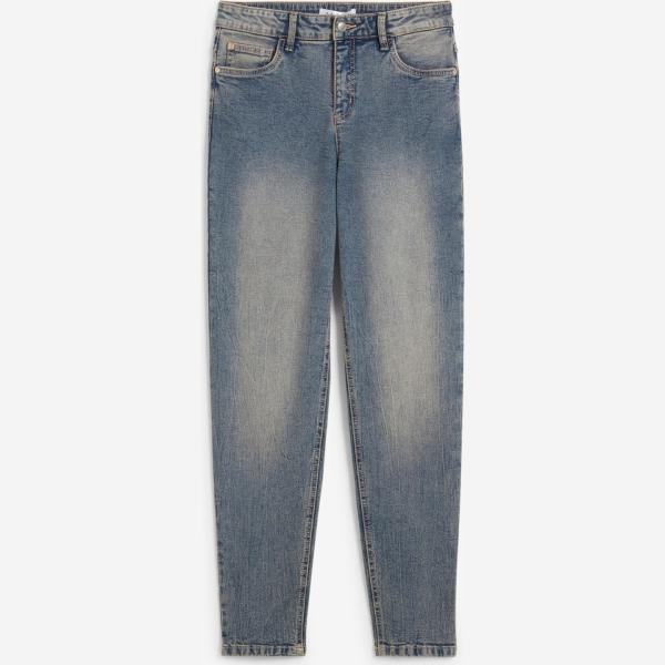 jeans mom bonprix grigio