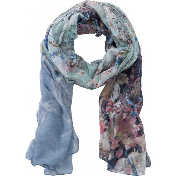 scialli Bpc bonprix collection grigio a fiori