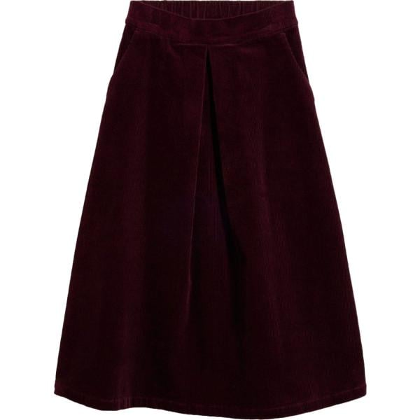 Gonna longuette da donna in rosso classico in cotone bonprix bonprix