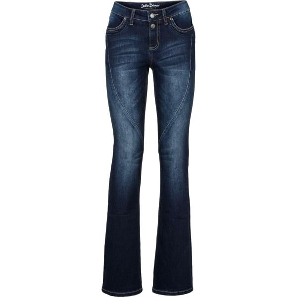 jeans bootcut bonprix blu