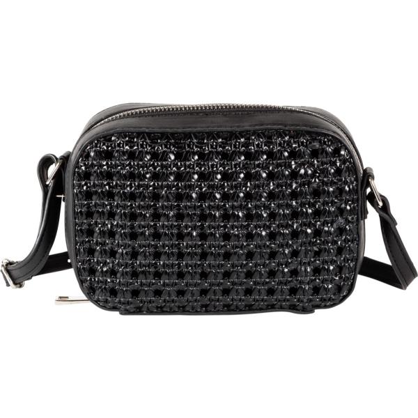 Borsa a tracolla con zip nero Bpc bonprix collection nero