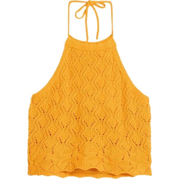 top bonprix arancione