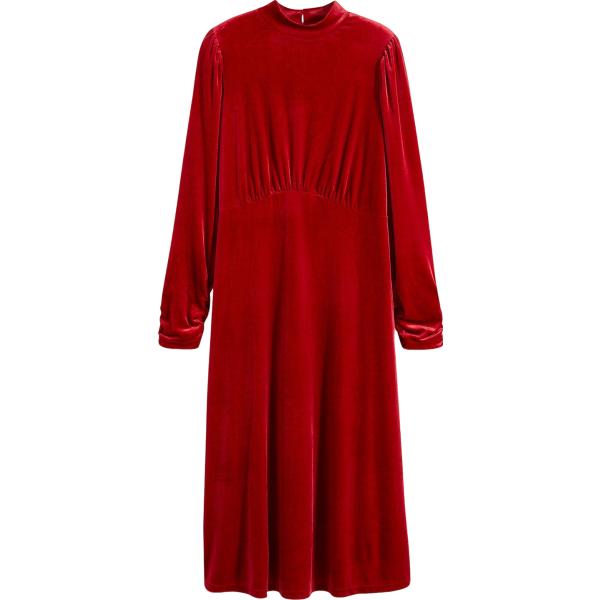 vestiti midi/longuette bonprix rosso