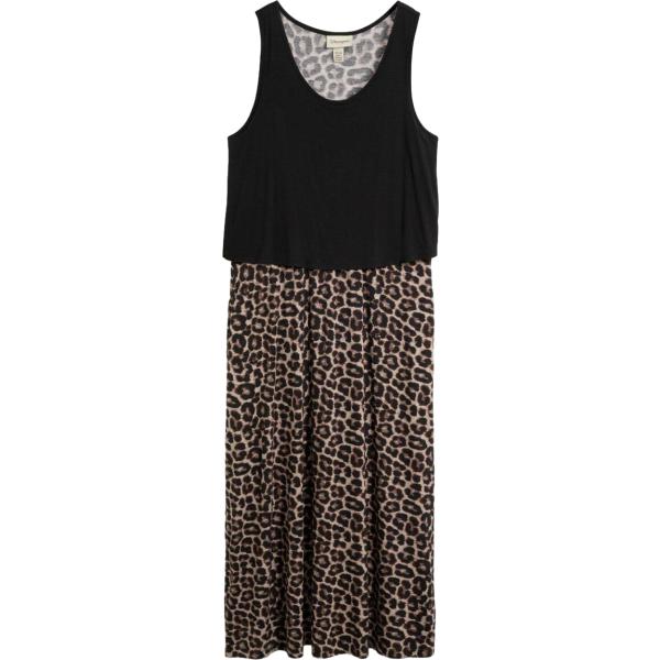 Vestito da donna in nero pece in viscosa bonprix