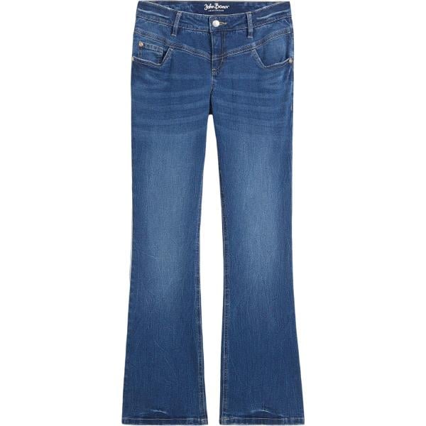 jeans bootcut bonprix blu