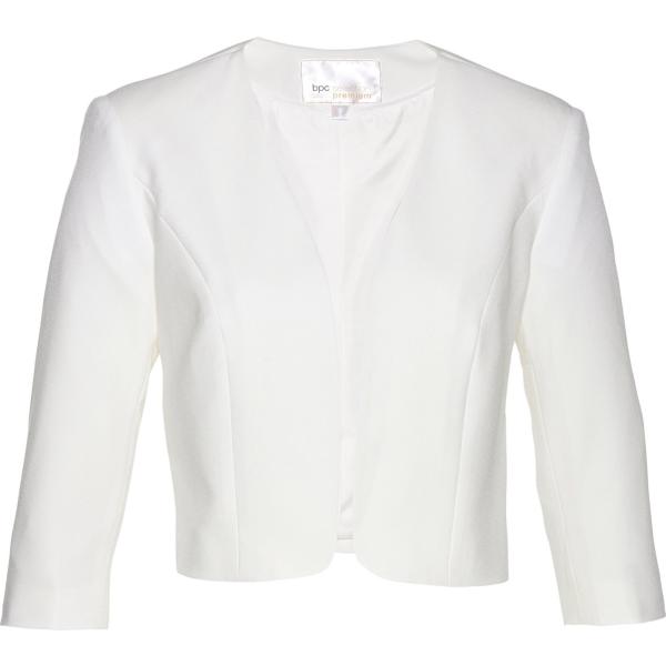 bolero Bpc bonprix collection bianco a fiori