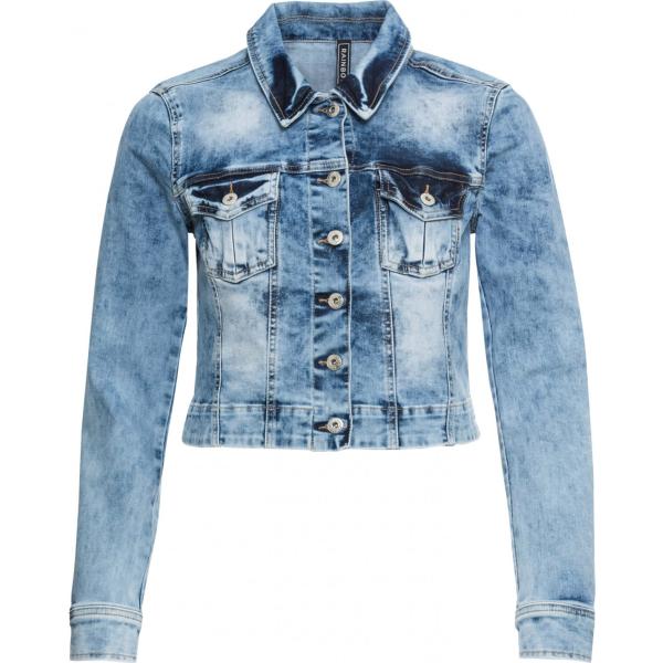 Giacca in denim blu Rainbow blu