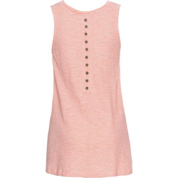 Top con bottoni arancione Rainbow arancione