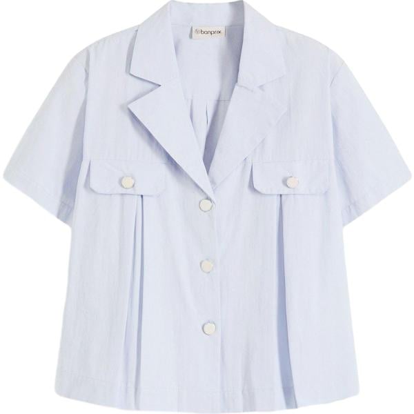 bluse bonprix viola