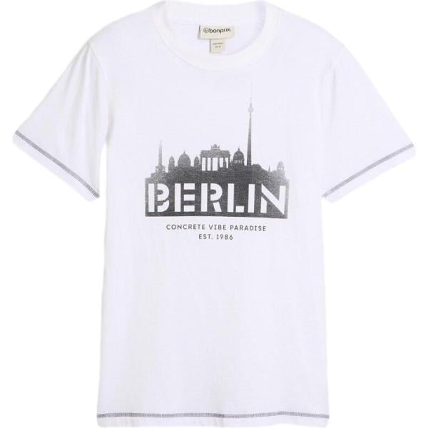 t-shirt bonprix bianco