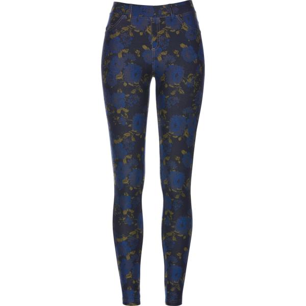 jeggings Bpc selection blu a fiori