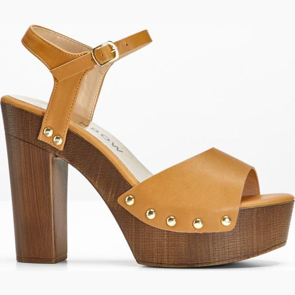 sandali col tacco bonprix multicolore