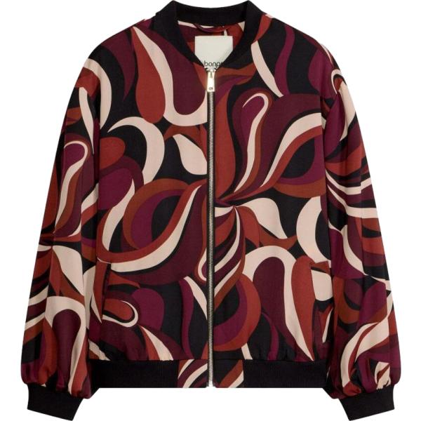 Bomber da donna in nero pece bonprix