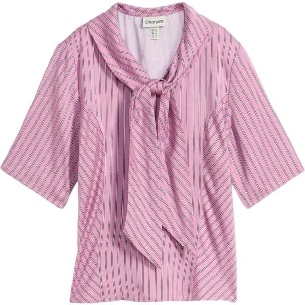 bluse bonprix rosa