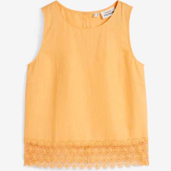 top bonprix arancione