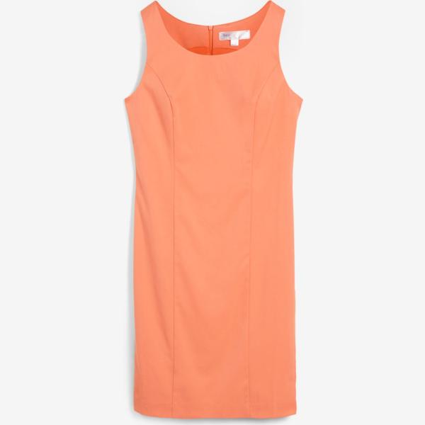 vestiti a tubino bonprix arancione
