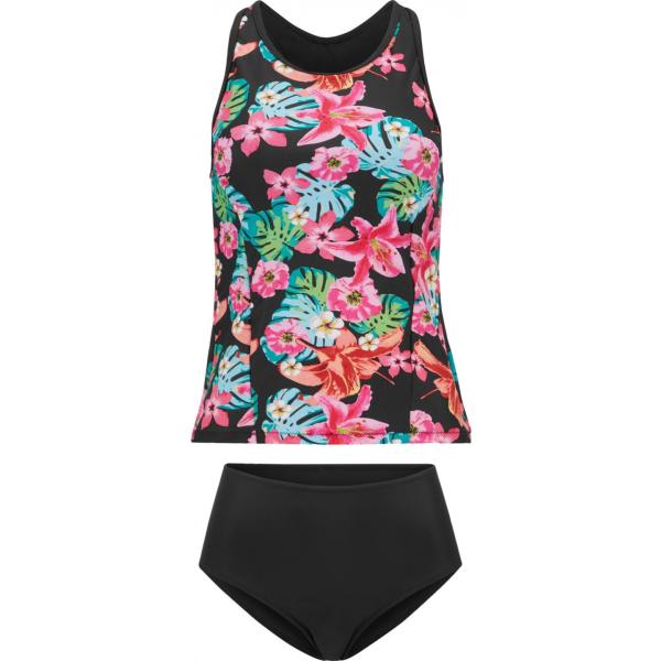 costumi interi Rainbow nero