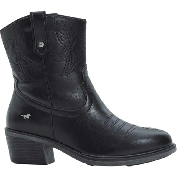 stivaletti texani bonprix nero