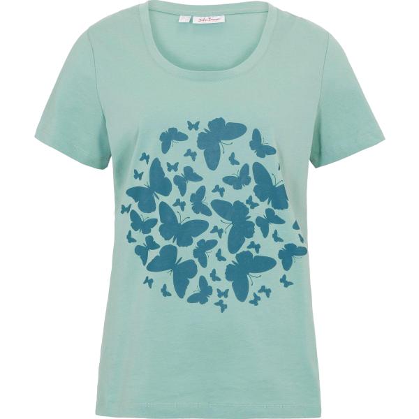 t-shirt bonprix verde