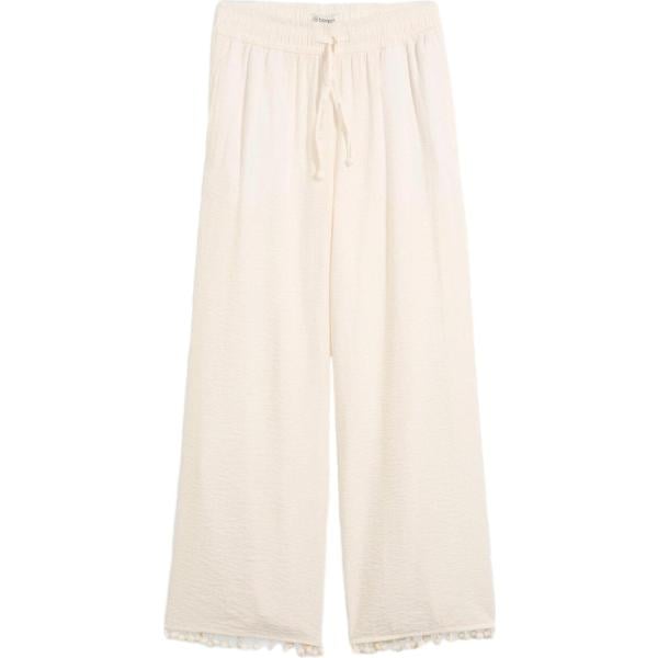 pantaloni bonprix bianco
