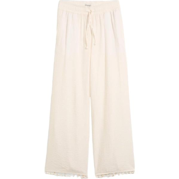 pantaloni bonprix bianco