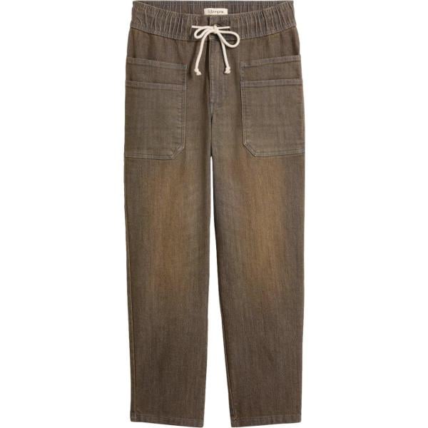 jeans dritti bonprix marrone