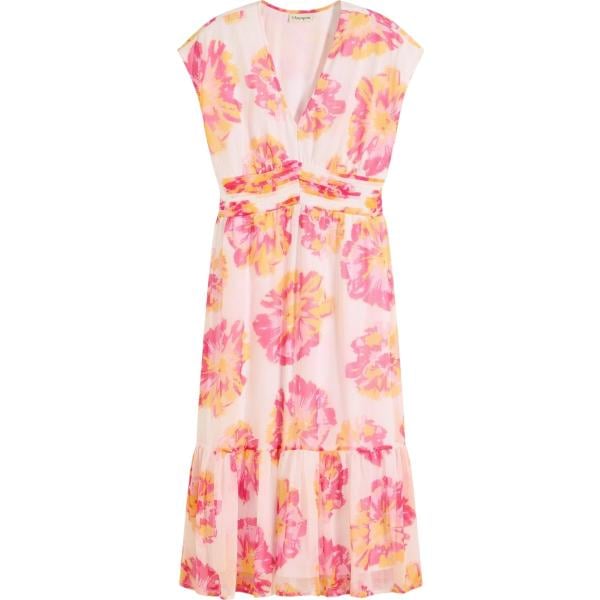 vestiti midi/longuette bonprix bianco